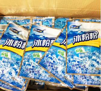 四川康雅酷冰粉粉40g*100袋整箱清凉冰粉果冻木瓜水信原料批发图3