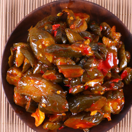 酱菜腌菜咸菜开胃菜下饭菜配菜爽口油泼黄瓜4kg散装厂家包邮图2