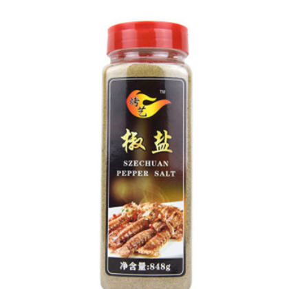 烤艺椒盐粉瓶装油炸烧烤调料手抓饼皮皮虾排骨花生米撒粉图2