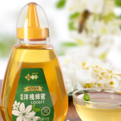 福事多洋槐蜂蜜500g 野生农家自产 散装蜂蜜 槐花蜜百花蜜