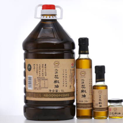 岁贡天椒 四川汉源花椒油5L+248mL+100L+藤椒油5L组合装图2