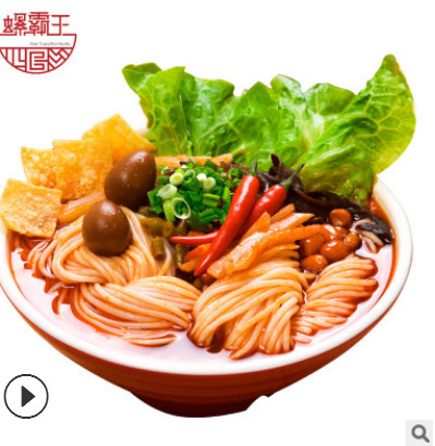 螺霸王螺蛳粉280g*6袋 原味水煮型礼盒装 柳州特产螺蛳粉一件代发图2