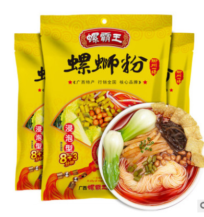 螺霸王螺蛳粉265g*10袋冲泡微波型礼盒装 柳州特产螺蛳粉一件代发图2