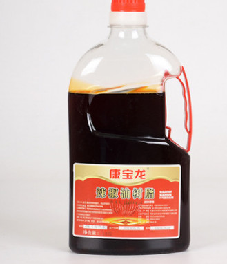 现货供应4%有色水溶辣椒精油 香辣调味品油皮辣子面凉菜调味油图2
