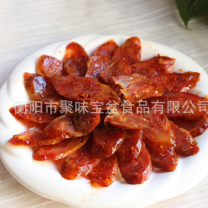 10斤装特产麻辣香肠 农家手工自制腊肠 广味麻辣腊肉腊肠批发图3