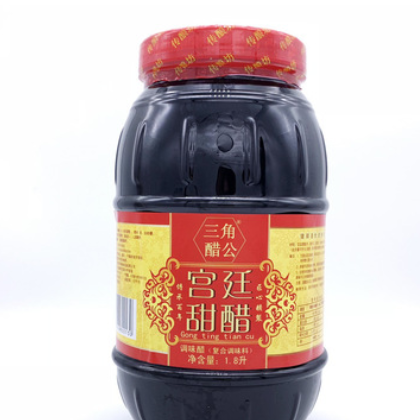 三角醋公厂家直销宫廷甜醋1.8L制作猪脚姜醋月子补品醋香浓郁