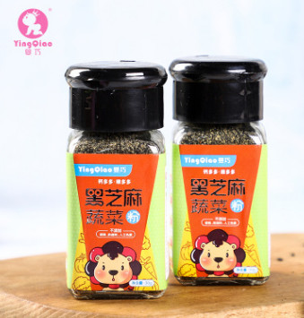 批发宝宝黑芝麻调味粉30g 儿童辅食拌饭调料宝宝吃饭调味粉图3