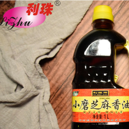 小磨芝麻香油1L桶装 纯芝麻油酒店厨房专用 调味香油火锅调料图3