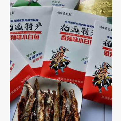 香辣味小白鱼抚远特产低温烤制非油炸好吃有嚼劲图3
