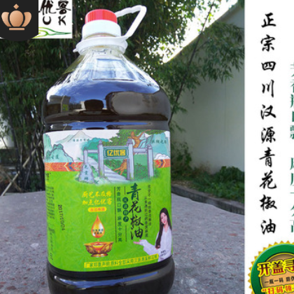 5L青藤油手工炼油爆熟香型麻椒 汉源特产贡椒油 麻辣调味花椒油图2