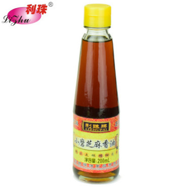 小磨芝麻香油200ml瓶装 纯芝麻油 酒店厨房 儿童专用图2