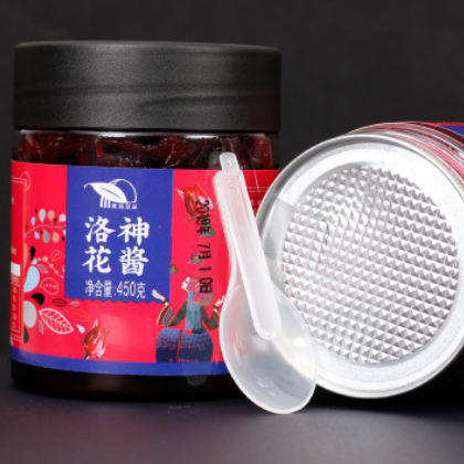 健润食品云南洛神花酱厂家批发冰粉配料餐饮甜品原料图2