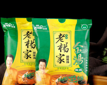 逍遥老杨家胡辣汤料单包金汤256g 河南特产微辣木耳牛肉味图2