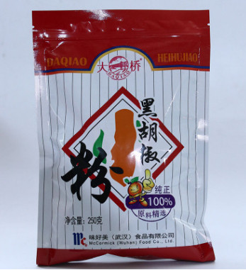 大桥黑胡椒粉 西餐调料意面烤肉牛排烧烤腌料 黑胡椒粉厂家批发图2