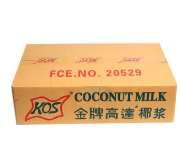 金牌高达椰浆400ml*24 甄想记kos椰浆 西米露甜品用椰汁图2