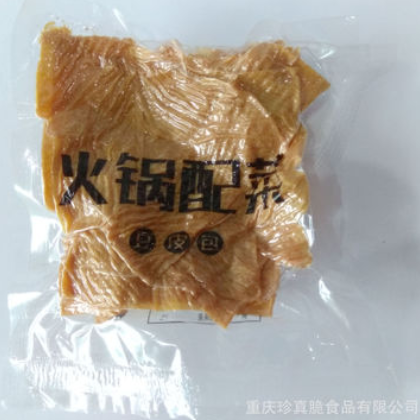 自热火锅豆皮大量批发真空包装30g火锅干豆皮自加热火锅配菜豆皮