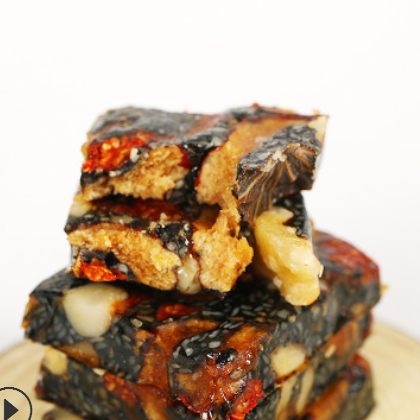 正品岚姿阿胶固元糕500g/盒（50片） 山东东阿固元糕ejiao啊胶糕图2