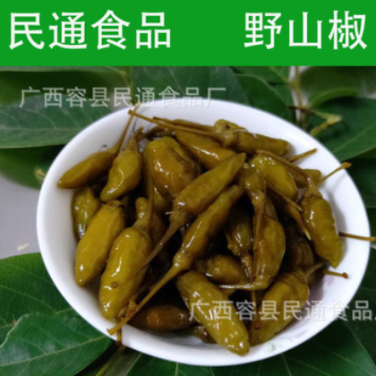 广西民通食品野山椒小米辣椒泡辣椒酸辣椒酱腌菜袋装1000克图2