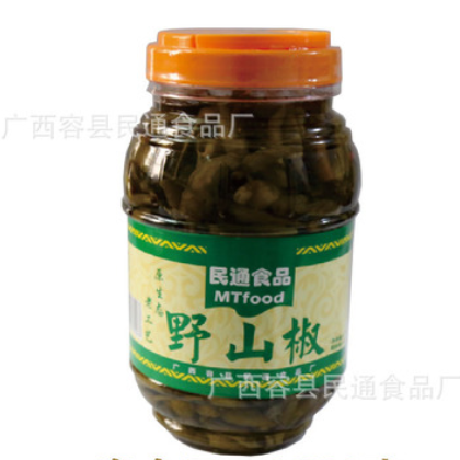 广西民通食品野山椒泡椒小米椒泡辣椒甜酸味咸酸味1500克图2
