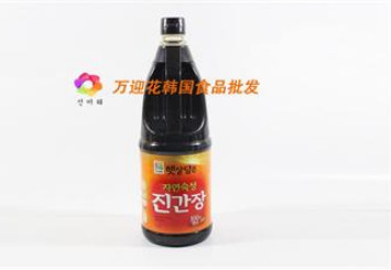 韩国进口调味品批发 清净园纯发酵酱油