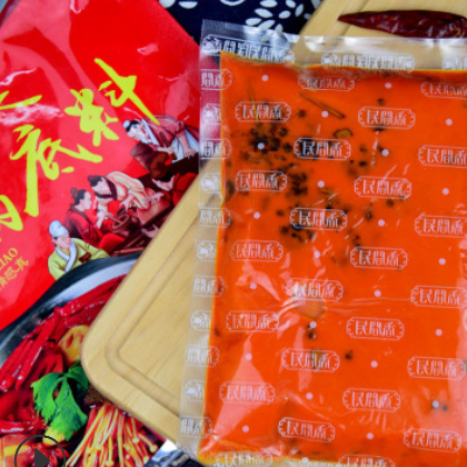 重庆特产传统牛油火锅底料400g火锅料冒菜麻辣烫调料批发产地货源图2