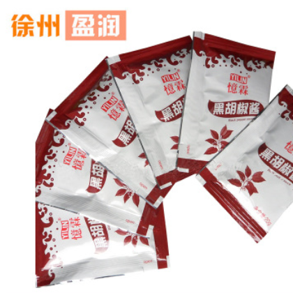 忆霖黑胡椒风味酱烧烤调味品20g*600袋装西餐烧烤调料厂家批发