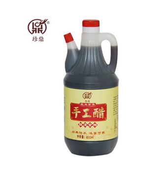 厂家供应新品上市珍鼎纯粮食酿造世家食醋 珍品手工醋12*800ml/箱