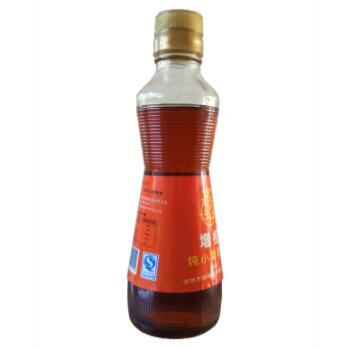 增桂纯小磨香油245ml石磨芝麻油食用调味品芝麻香油调料油
