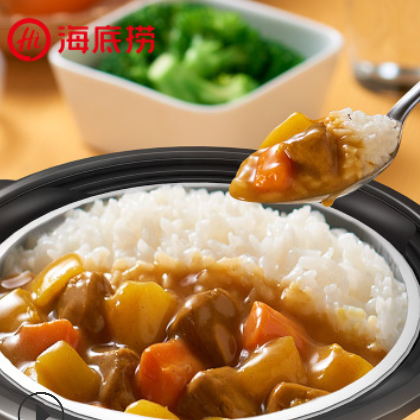海底捞咖喱风味牛肉方便米饭自热米饭速食懒人方便图3