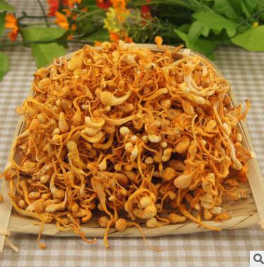 优质虫草花250g 大孢子头 粉性足 北虫草 金虫草 蛹虫草 煲汤材料图2