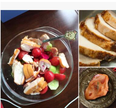 荷美尔烟熏鸡胸 鸡胸块 炸鸡排 炸鸡块汉堡三明治佐食烘焙原料4斤图2