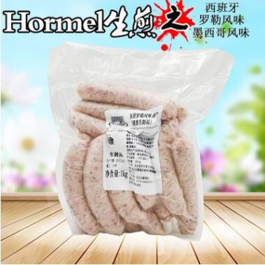 荷美尔生煎罗勒风味香肠 生煎西餐风味香肠 比萨肠 油煎水煮肠2斤图2