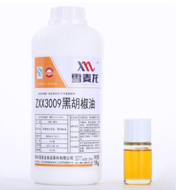 雪麦龙高浓度河南黑胡椒油 黑椒牛排酱料食品厂豆干用油溶香精图3