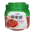 辣白菜清净园宗家府切件泡菜1.2kg桶装韩式手工辣白菜免切便携