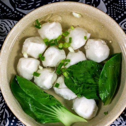 湖北荆州松滋鱼丸 草鱼丸子 麻辣烫火锅食材餐饮批发 鱼糜制品图2