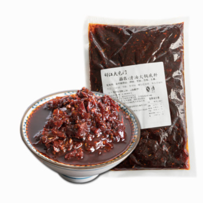 清油火锅底料餐饮级食用川味底料 邻江大宅门调味品底料批发图3