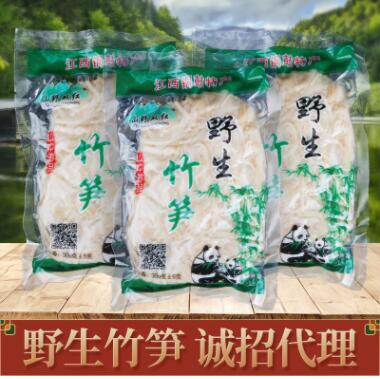 新鲜清水笋丝300g 鲜笋竹笋脆笋火锅食材图2