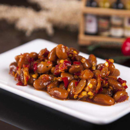 风味水豆豉姜豆豉餐饮专业豆制品下饭菜图3