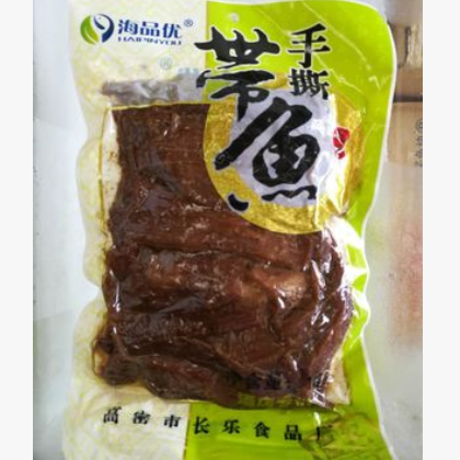 海品优手撕带鱼开袋即食骨酥带鱼山东产1000g/袋图2