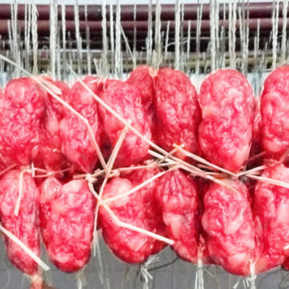 新港一九大粒腊肠 广东特产腊肠腊肉广式香肠东莞肠农家手工500图3
