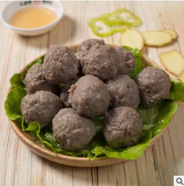 潮汕牛肉丸手打新鲜牛肉丸火锅丸子烧烤食材厂家直销250g/包图3