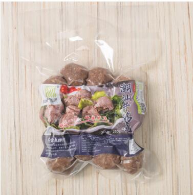 潮汕牛肉丸手打新鲜牛肉丸火锅丸子烧烤食材厂家直销250g/包图2