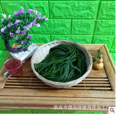 荣成盐渍海带丝 新鲜半干货海产品 威海特产海带丝产地直发图3