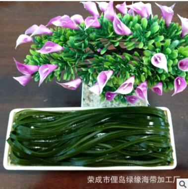 荣成盐渍海带丝 新鲜半干货海产品 威海特产海带丝产地直发图2