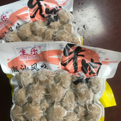 汕头鸿泰正宗潮汕牛肉丸 西餐火锅面馆肉丸 烧烤手打肉丸子图2