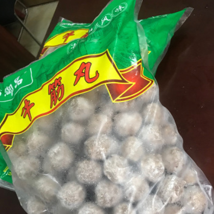 汕头牛筋丸 正宗潮汕潮州牛肉丸 速冻丸子关东煮烧烤火锅食材批图3