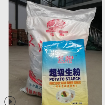 土豆淀粉4kg装 张瀚优级淀粉供往招远 粉质细腻食品淀粉图3