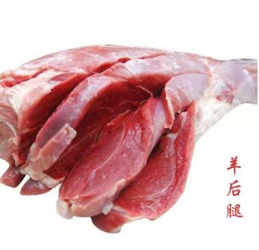 新鲜羊后腿 烧烤爆炒羊肉类食材 餐饮家庭用羊后腿 牧场直销批发图2
