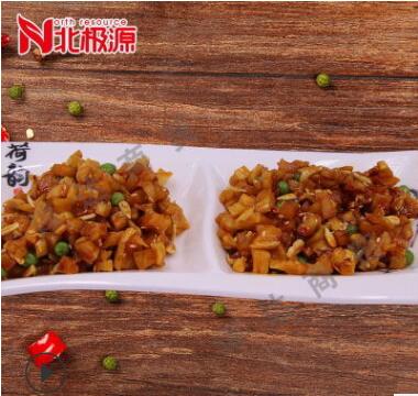 批发北极源五仁酱丁香辣萝卜干下饭菜散装 伍仁酱丁整箱酱菜净9斤图3