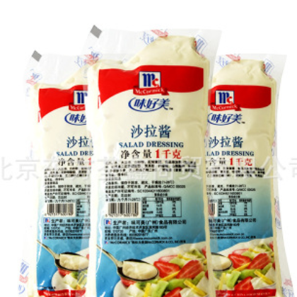味好美沙拉酱1kg 水果蔬菜沙拉酱面包汉堡寿司沙拉材料图3